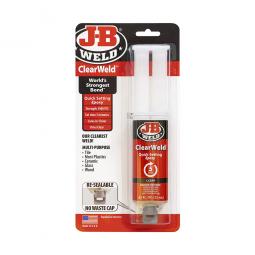 True Value 50112 Clearweld Quick Setting 5-Minute Epoxy Adhesive Syringe, 25 ml.