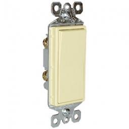 TRUE VALUE TM870ICC10 Decorator Light Switch 15A 120/277V Ivory