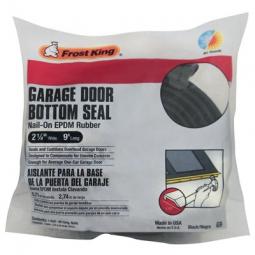 True Value G9H Frost King Garage Door Bottom Weatherseal for Wooden Doors 9-ft