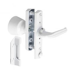 TRUE VALUE V670WH Universal White Tulip Knob Latch EA