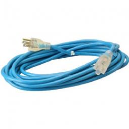 True Value 02367-06ME Master Electrician Extension Cord 16/3 SJTW Blue 25-ft