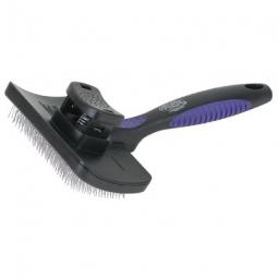 TRUE VALUE 69-6011 Livestock Self-Cleaning Slicker Brush, 4-In.