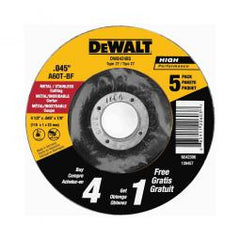 True Value DW8424B5 5PK 4.5 MTL CUT WHEEL