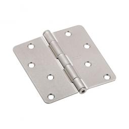 True Value N830-246 4 Satin Nickel Interior Residential Door Hinges