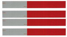 TRUE VALUE UL465004 4PK 12 RED/SLV TAPE