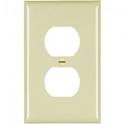 TRUE VALUE TPJ8ICC70 Pass & Seymour - Legrand Ivory Duplex Nylon Wall Plate