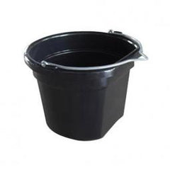 TRUE VALUE MR10QR/BUCK-BLK MR 10QT RUBBER BUCKET