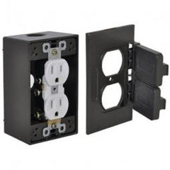 True Value FCD35-BR Bronze Duplex Receptacle Outlet Kit