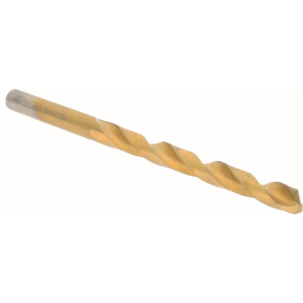 HERTEL Hertel 84579689 Jobber Drill Bit 13/64 in Tin Hss