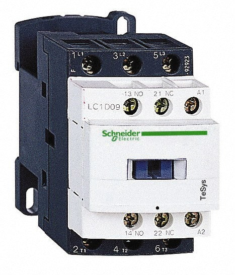 SCHNEIDER ELECTRIC Schneider Electric LC1D096F7 Iec Contactor 3 Pole 110V