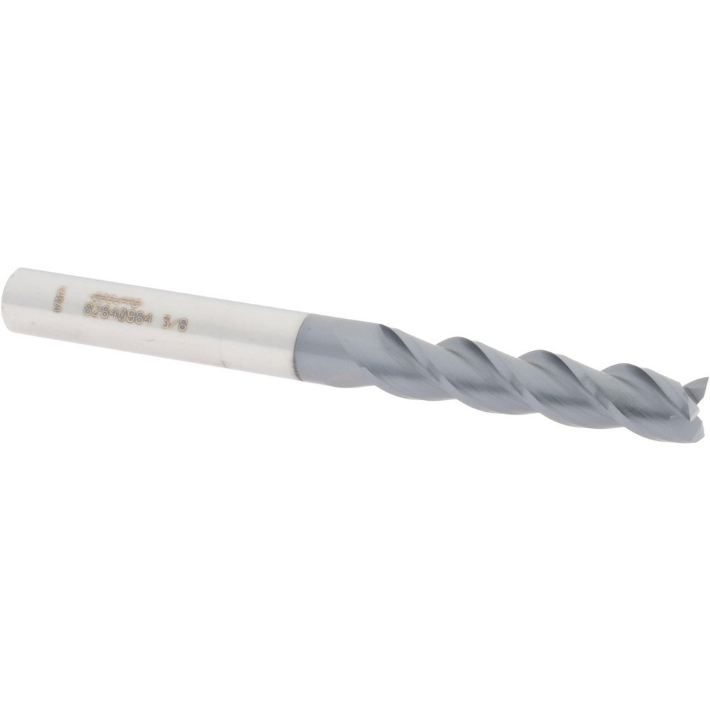 ACCUPRO Accupro 12182249 Square End Mill 3/8 in 3 Flute Carbide