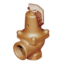 Watts Regulator 174A-55-34FS Relief Valve Water Pressure with Flood Sensor 3/4 Inch Female Bronze 55PSI 250 Degrees Fahrenheit