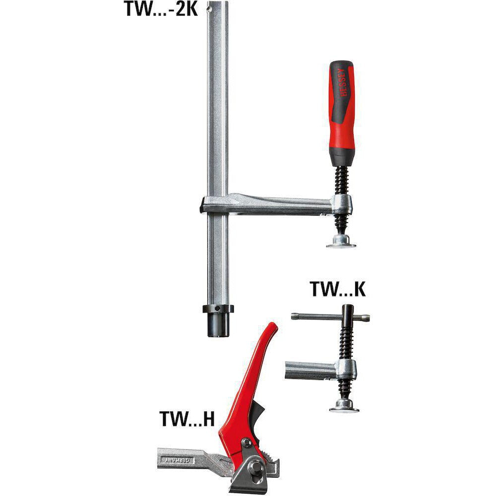 BESSEY Bessey TW16-20-10K Welding Table Bar Clamp 8in