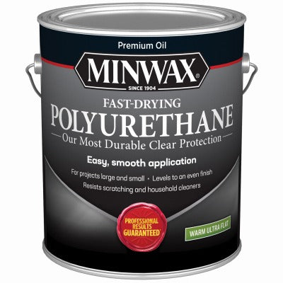 MINWAX Minwax 710270000 Oil Based Polyurethane Clear Ultra Flat 1 Gallon