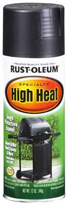 RUST-OLEUM Rust-oleum 7778-830 High Heat Aerosol Paint Bbq Black