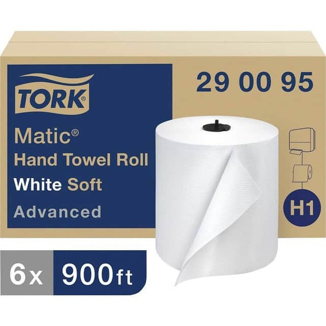 TORK Tork TRK290095 Matic Hand Towel Roll 7.7 x 900 ft 6 Pack