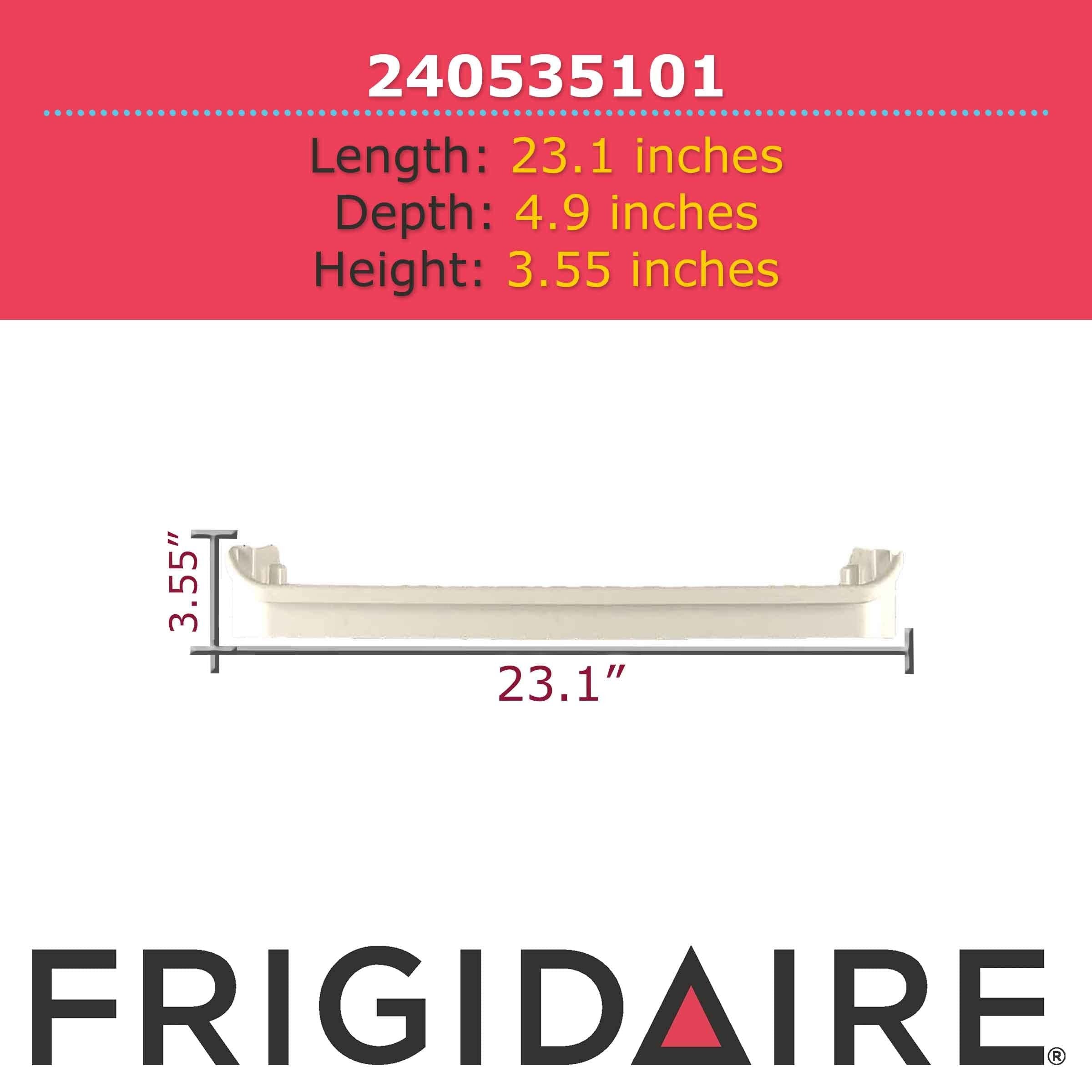 FRIGIDAIRE Frigidaire 240535101 Door Rack 23.27x4.49 in Metal