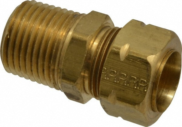 PARKER Parker 68CA-10-8 Brass Compression Connector 1/2-14
