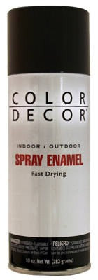 BSC PREFERRED Bsc Preferred CDS2-AER Gloss Spray Enamel 10 Oz Black
