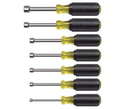 KLEIN TOOLS Klein Tools 631M Magnetic Nut Driver Set 7-piece