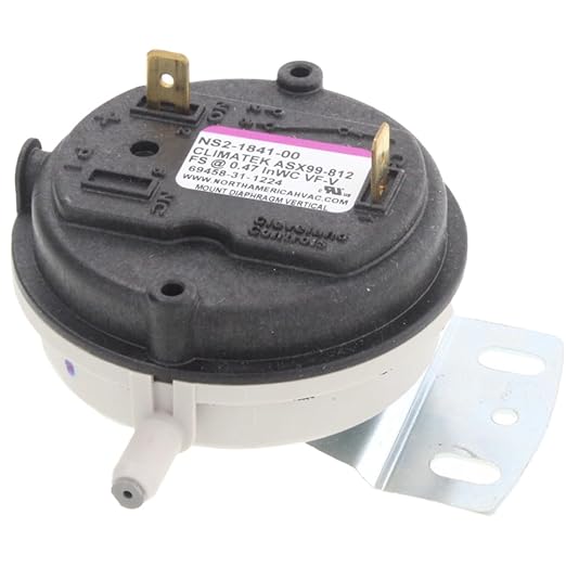 ALLIED AIR ALLIED AIR 49L90 Furnace Air Pressure Switch Replacement 49L9001