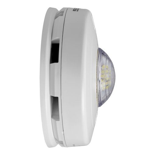 FIRST ALERT First Alert SM110LED-AC Hardwired Photoelectric Smoke Alarm 10-Year Battery Backup (1-Pack) 7020BSL