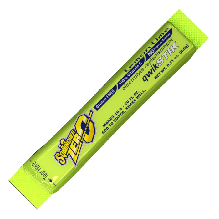 Sqwincher 060106-LL Sugar-Free Qwik Stik Lemon Lime 20oz.