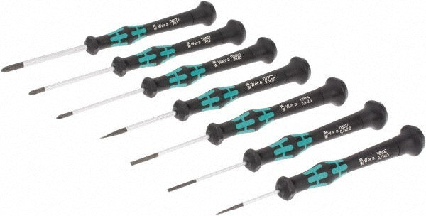 WERA Wera 05345271001 Screwdriver Set 7 Piece Phillips Slotted
