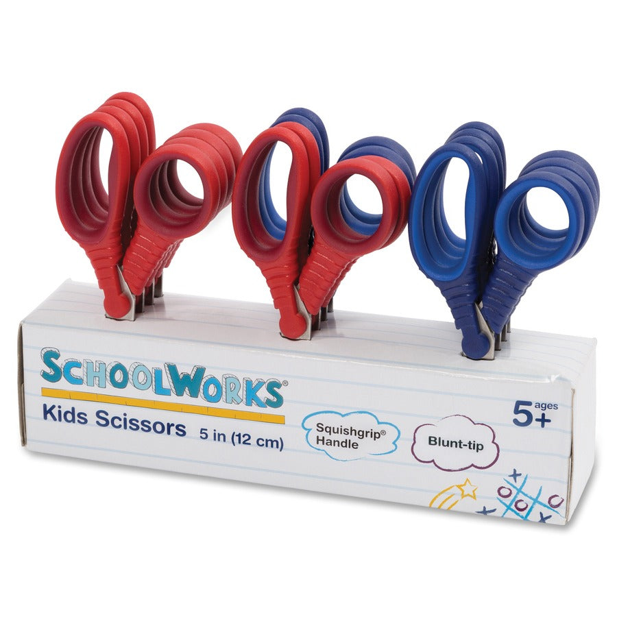 FISKARS Fiskars FSK1535201004 SchoolWorks 5 in Kids Scissors 12 Pack