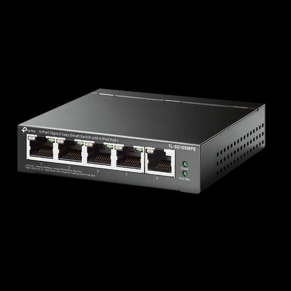 TP-LINK Tp-link tl-sg105mpe 5-port Gigabit Poe+ Smart Switch