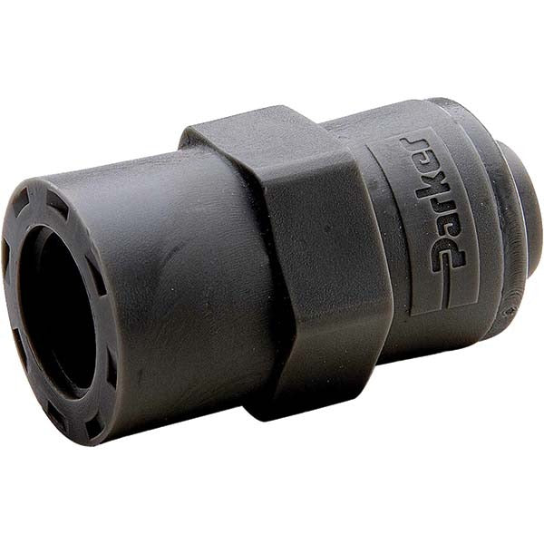 PARKER Parker FB4FA7-HBLK Faucet Adapter 1/4 in Od 7/16 in Thread