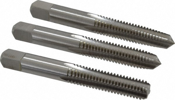 CLEVELAND CONTROLS Cleveland C54587 Tap Set 3/8-16 Unc Hss 3 Piece