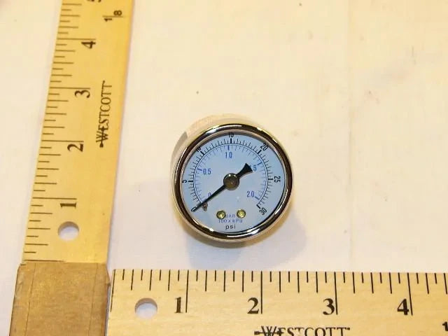 NOR EAST CONTROLS Nor East Controls 30686409-004 1.5 inch Gauge (1.5 inch) (1/8 inch Back)
