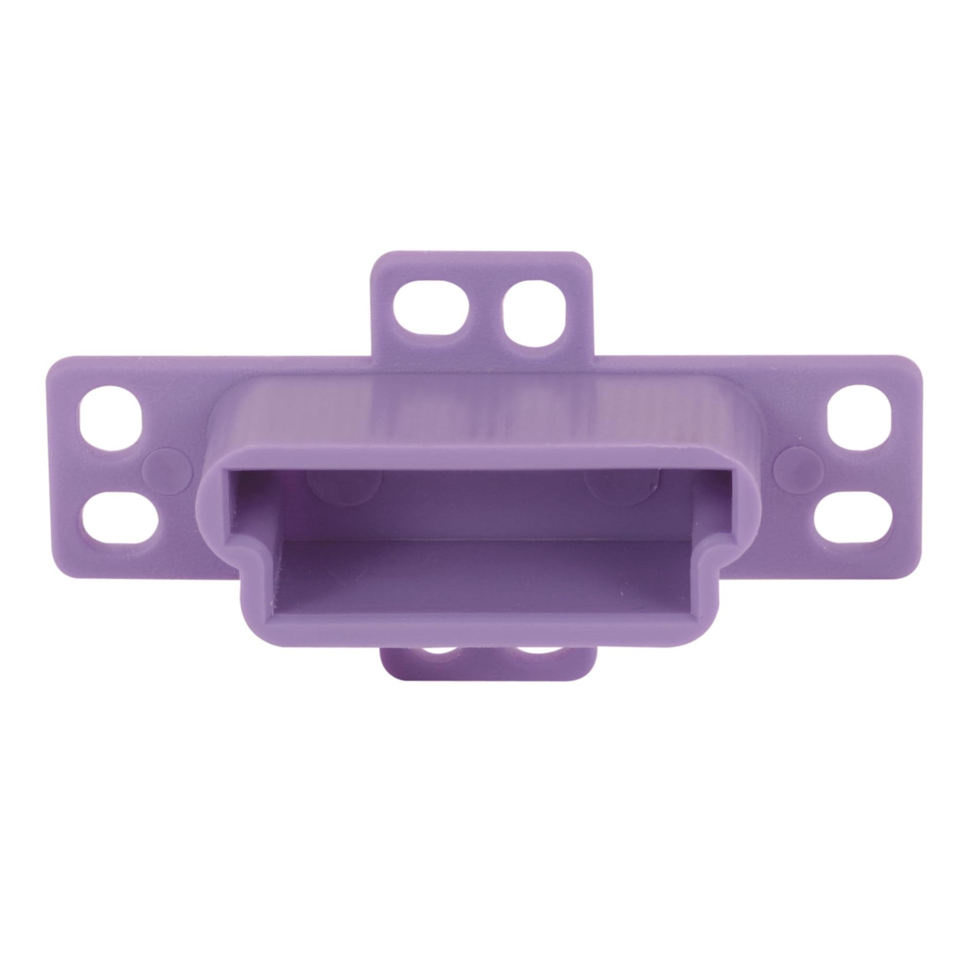 PRIME-LINE Prime-line R 7133 Drawer Track Backplate Plastic Purple 2 Pack