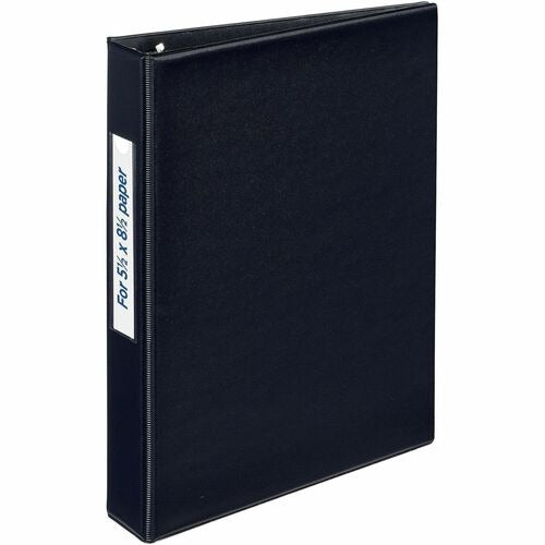 AVERY Avery AVE27257 Round Ring Binder 1 Inch Half Size Black