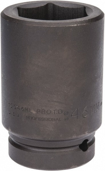 PROTO Proto J10046ML Impact Socket 1 in Drive 46mm 6-point