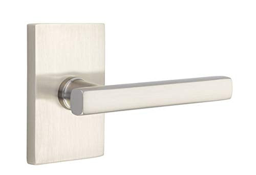 EMTEK Emtek 5052FRLUS15 Rectangular Rosette Dummy Pair Freestone Lever