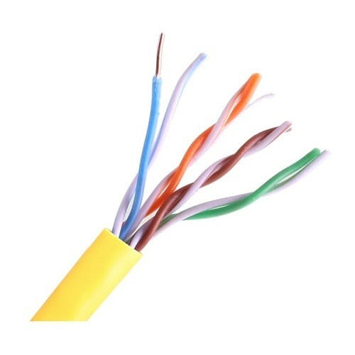 WIREPATH Wirepath NST-CAT5E-1000-YLW Cat5e Cable 1000 Ft Yellow