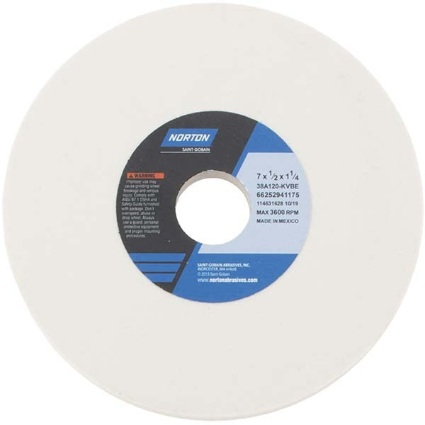 NORTON Norton 66252941175 Surface Grinding Wheel 120 Grit 7 in