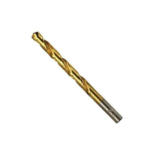 Irwin 63914 Titanium Nitride Steel Fractl Straight Shank Jobber Length Drill Bit 3/PK