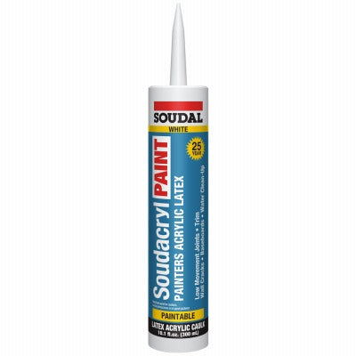 BSC PREFERRED Bsc Preferred 146729 Acrylic Latex Caulk 10.1 Oz White