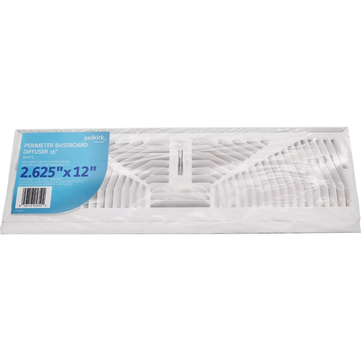 SELKIRK Selkirk 3015W15R Baseboard Diffuser (15 in)