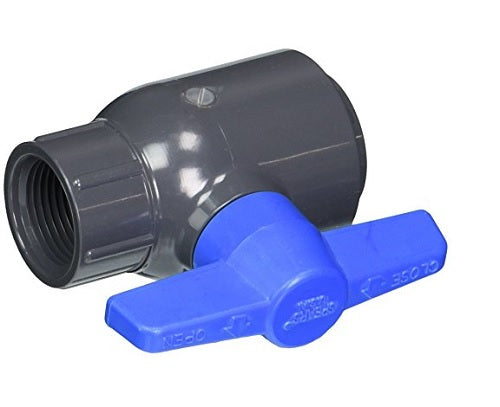 SPEARS MANUFACTURING 2621-007G1/25 3/4 Thread x Thread PVC Ball Valve