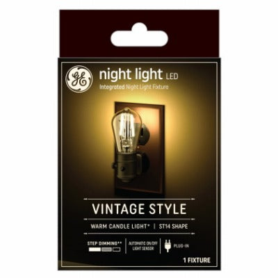 GE G E Lighting 93129145 Led Vintage ST14 1W 2000K 4 Pack