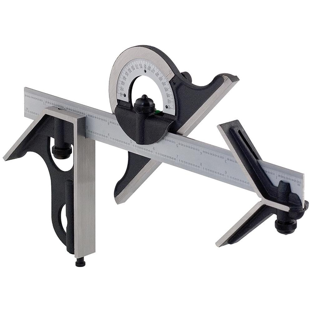 FOWLER Fowler 52-370-012-0 Combination Square Set 12 Inch 4 Piece