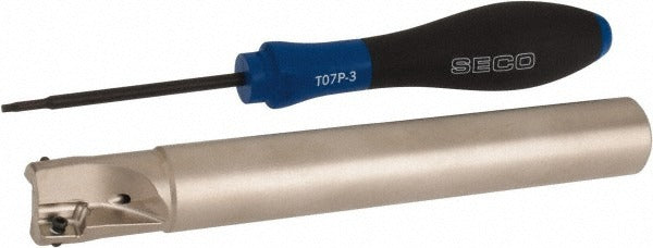 SECO TOOLS Seco 02772636 Indexable Square-shoulder End Mill 3/4 in