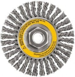DEWALT Dewalt Accessories DW49204 Ss Wire Wheel 4in 5/8-11 5 Pack