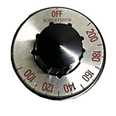 ROBERTSHAW Robertshaw 4590-094 Electric T-Stat Knob (Slip-Fit D-Stem, 100-200F) 4590-094