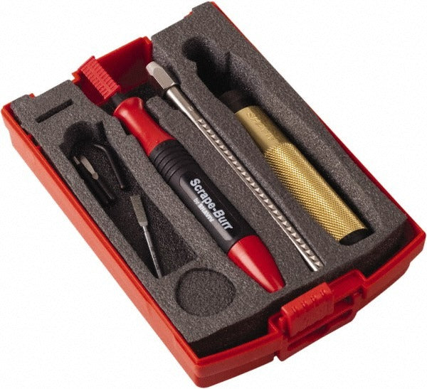 SHAVIV Shaviv 154-00046 Hand Deburring Tool Set 8 Pc Hss