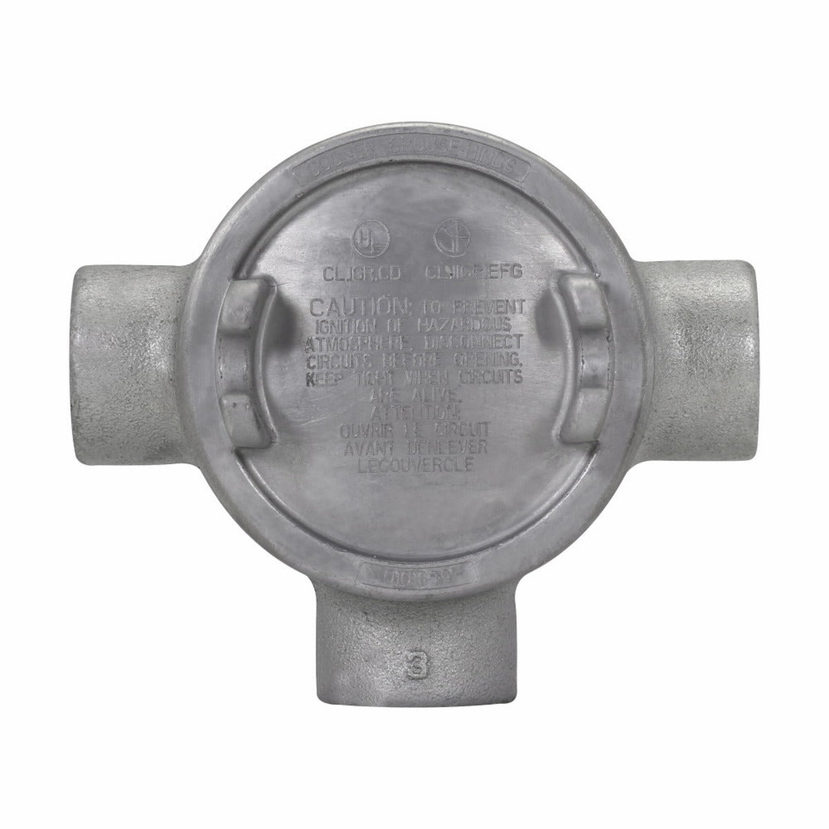EATON Eaton GUAT49 Condulet GUA conduit outlet box with cover (1-1/4 in)
